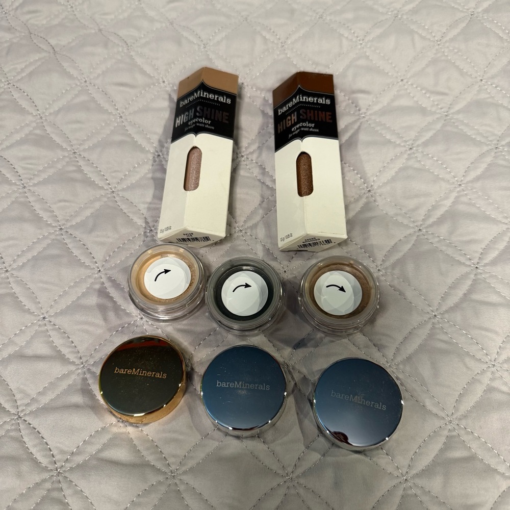bareMinerals High Shine Eyeshadow Trio